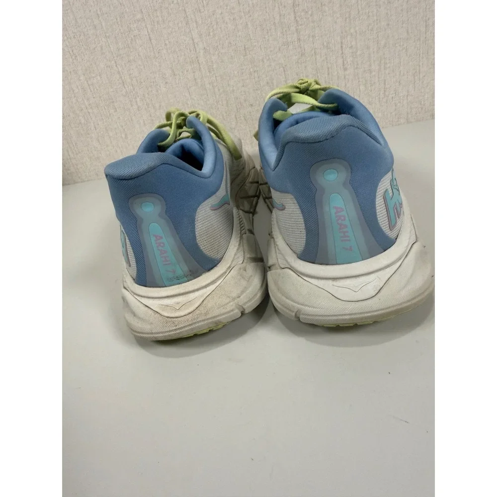 Hoka One One Arahi 7 Womens 7.5b Shoes‎ Blue Running Sneaker Gym 1147851 ISK